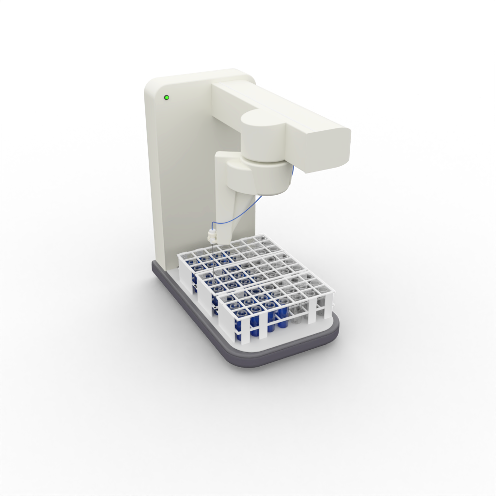 Efficient liquid sampler for your devices